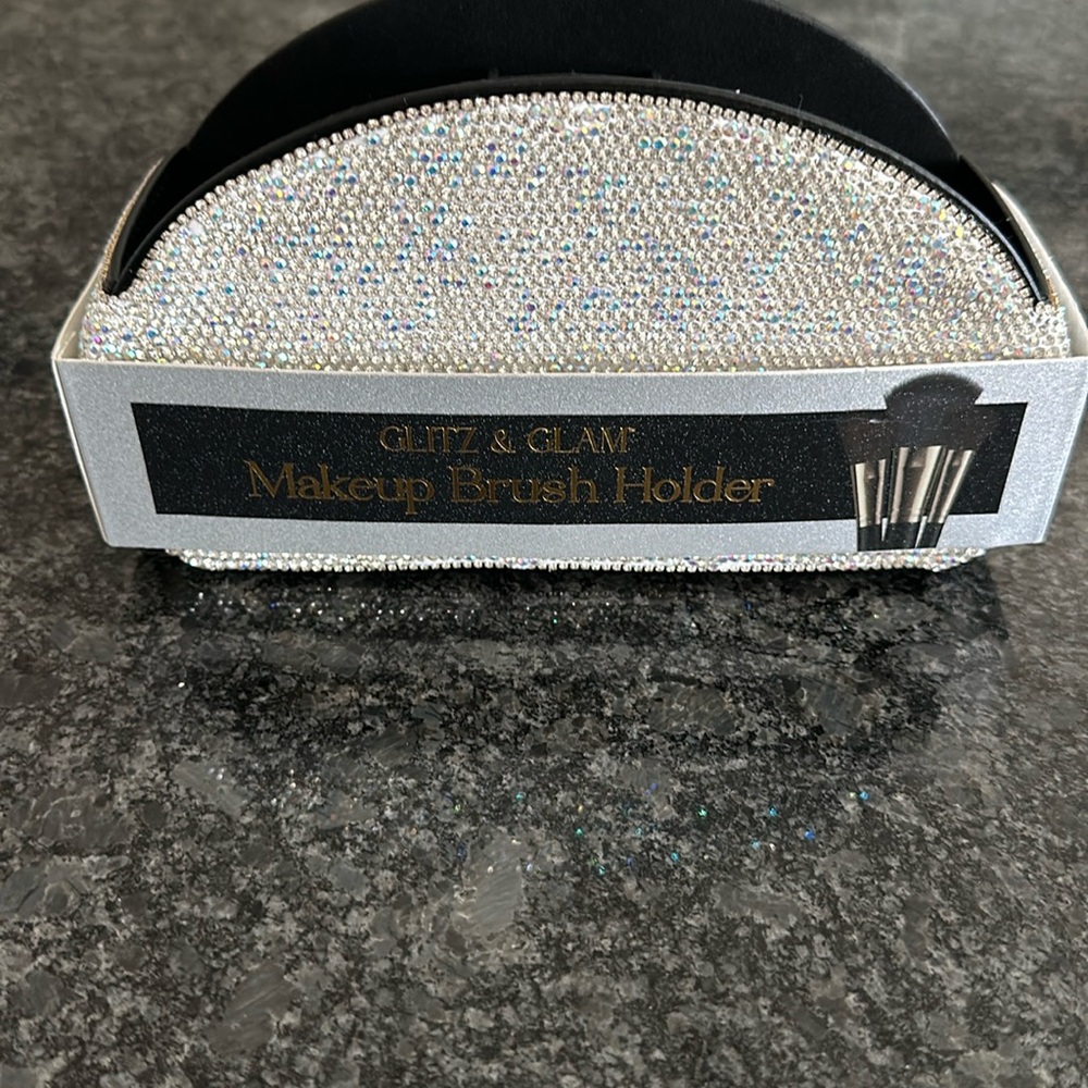 Glitz and Glam NEW make up brush holder
